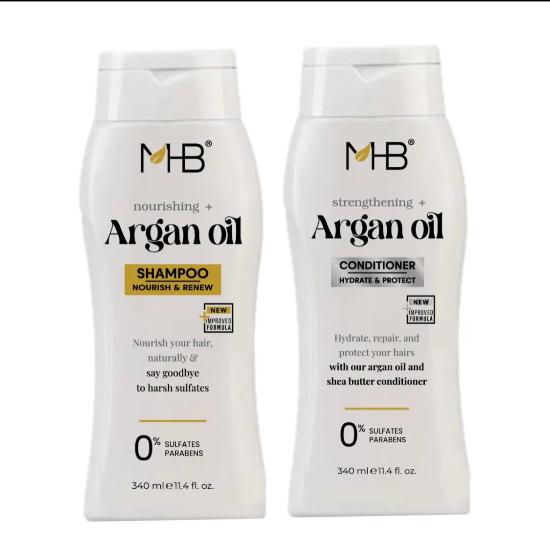 Argan Oil Sulfate-Free Shampoo & Conditioner