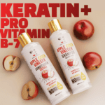 Apple Cider Vinegar Sulfate-Free Shampoo &  Apple Cider Vinegar Conditioner with Keratin