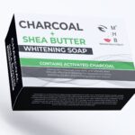 Activated Charcoal + Shea Butter Whitening & Anti-Aging Soap